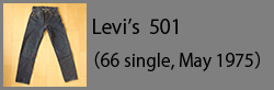 Levi's501(66single197505)