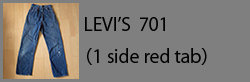 LEVI'S701(1side)