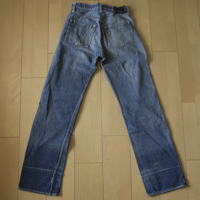 LEVI'S503BXX (leather patch, 1 side red tab)_back