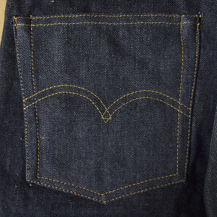 LEVI'S504ZXX (leather patch)_back pocket