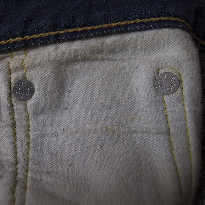 LEVI'S 504ZXX (paper patch without guarantee)_rivet (back)