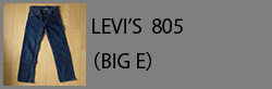 LEVI'S805(BIGE)